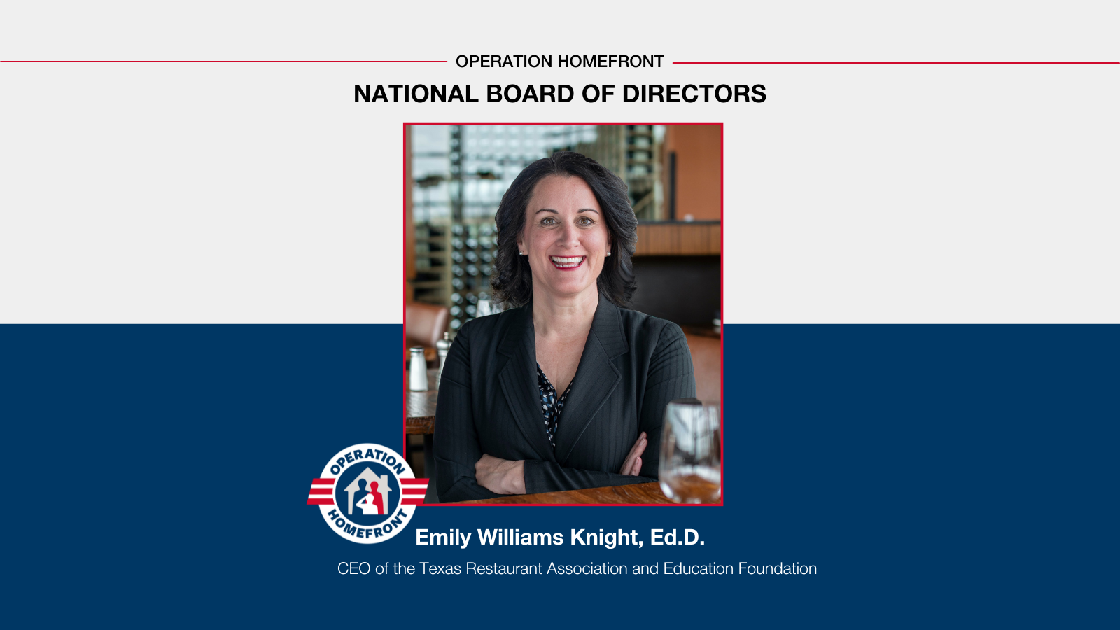 operation homefront board member emily knight
